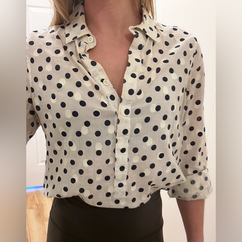 J. Crew Button-Down Collared Shirt - image 1